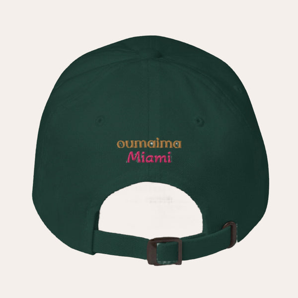 Oumaima Luxury Embroidered Miami Cap