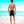 Aurora daze mens swimshorts swimtrunks for men oumaima swim recycled mens boardshorts abract colorful print digital print, seen from the back on a male model stood on a beach