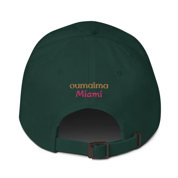 Oumaima Luxury Embroidered Miami Cap